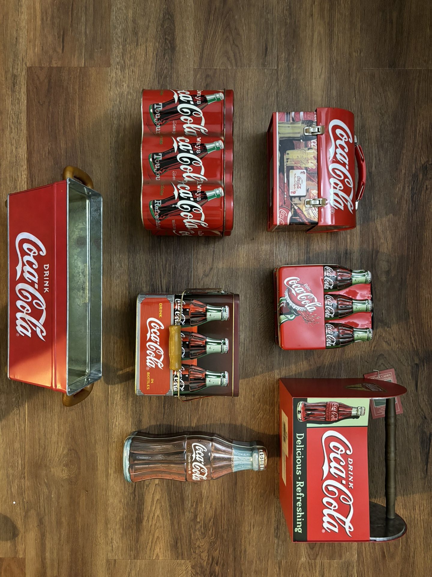 Miscellaneous Vintage Coca Cola Tins