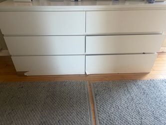 White dresser