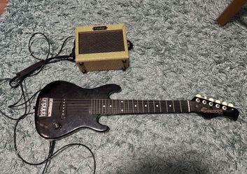 The Shredder Guitar With Epiphone Amplifier