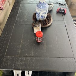 Large Wood Coffee Table 