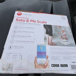 Scale Motorola Smart Nursery  Baby And Me Bluetooth 