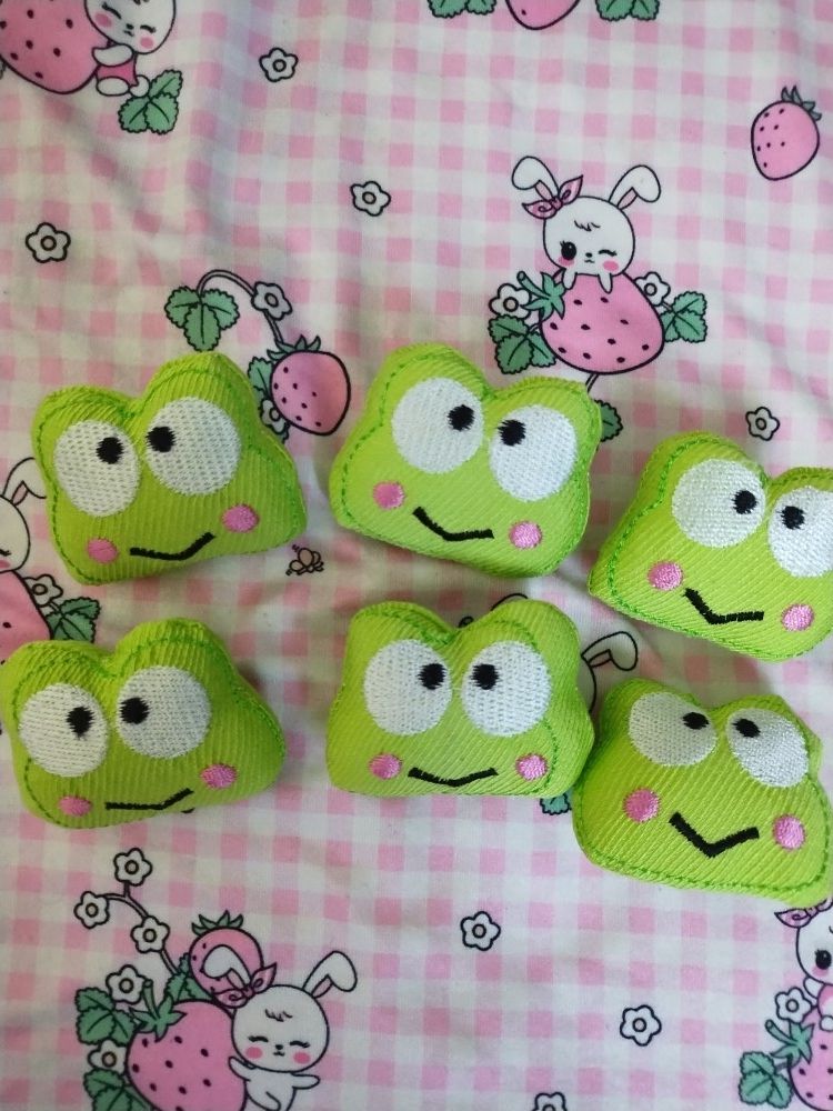 Sanrio Keroppi Plush Pins $2 Each