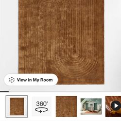 Crate And Kids Free Brown Rug 6’x9’