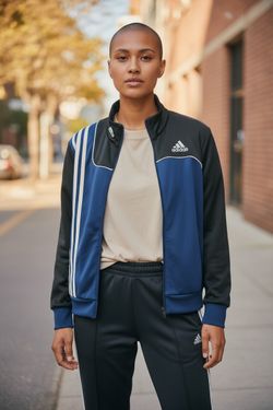 Vintage Adidas Youth's Full-zip Track Jacket - Size Youth Large (14-16)
