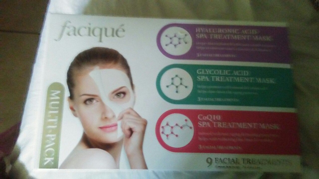 Faciqué facial masks