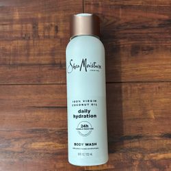 Shea Moisture 100% VIRGIN COCONUT OIL Daily Hydration Body Wash With PLANT-BASED Moisturizers: 18 oz ($10 Each Or 2 For $18)