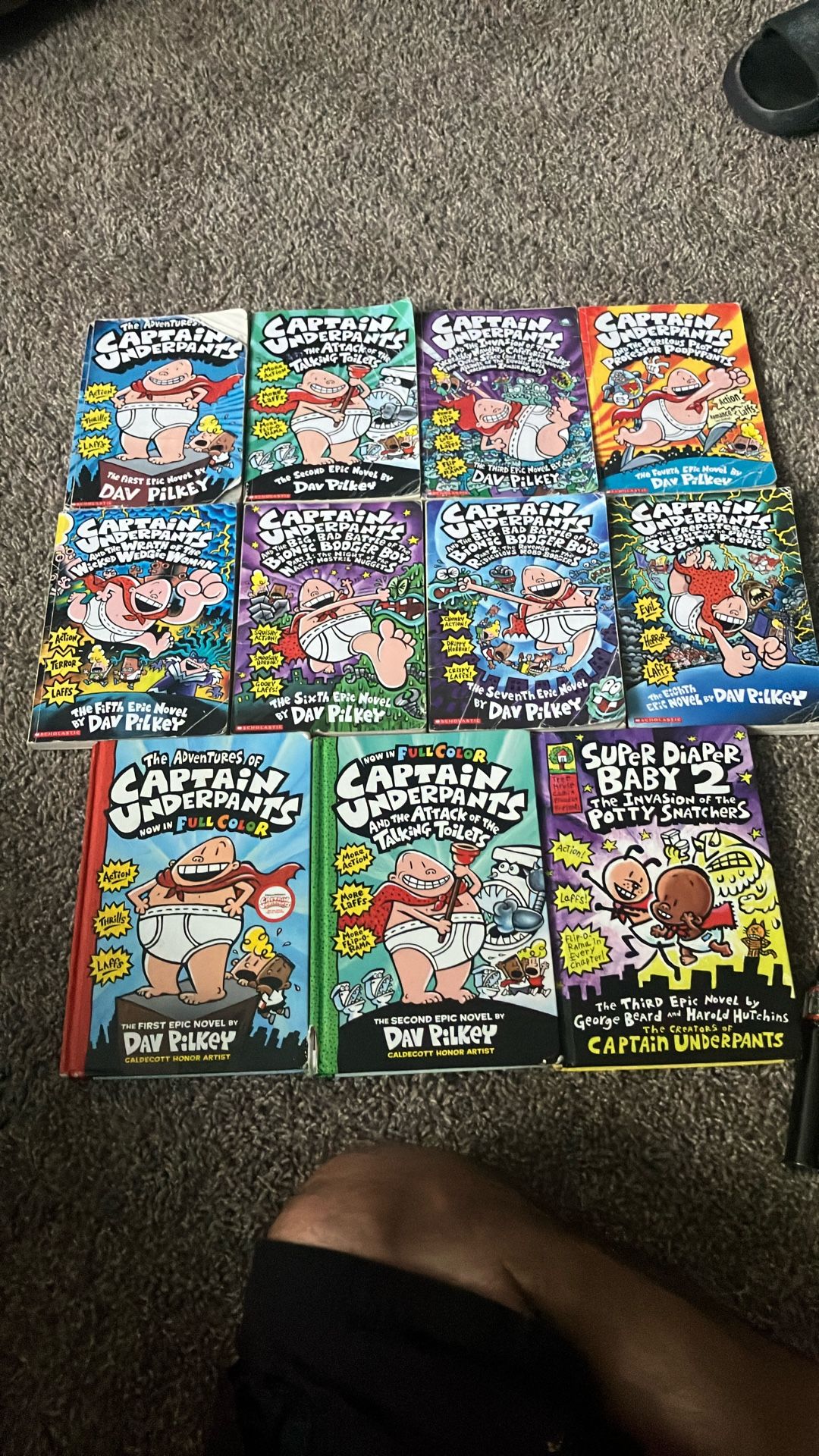 Captain Underpants Books