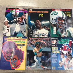 14 Vintage Sports illustrated Covers