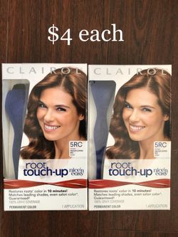 Clairol Root Touch-Up Permanent Hair Color, 5RC $4 each