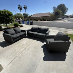 Sofa Set With Pillows Included (OBO)