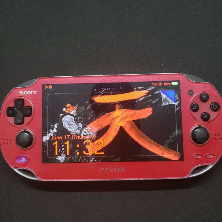 Psp Red Screen Red Psp Vita