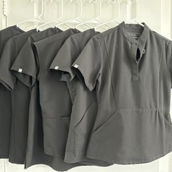 FIGS Uniform Scrubs - All Black Uniforms