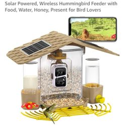 NEW AIVITUVIN BIRD FEEDER CAMERA