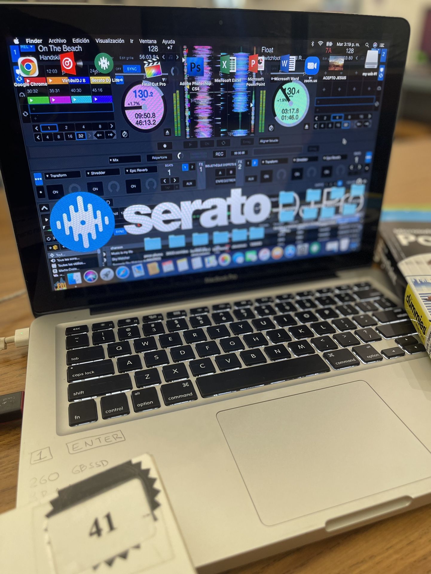 Apple icore 5 incluyale Programas  Música y más   ✅VIRTUAL DJ 8 ✅SERATO DJ  ✅fotoshop EDITADOR de fotos  ✅Final Cut pro   Video editor  ✅MICROSOFT OFF