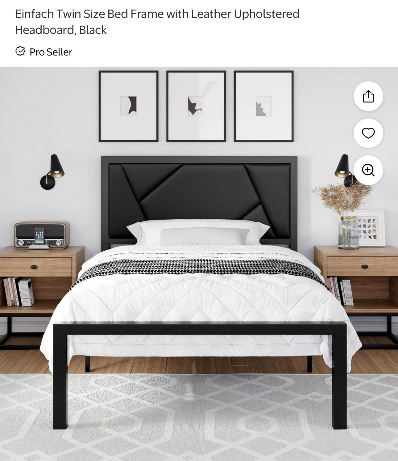 Twin Beds (black metal)