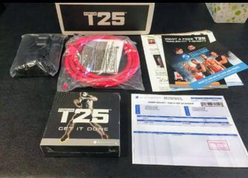 New Beachbody T25 with resistance bands