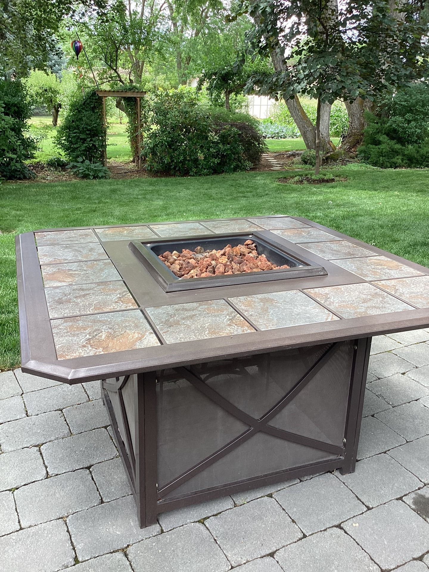 Patio Gas Fire Table