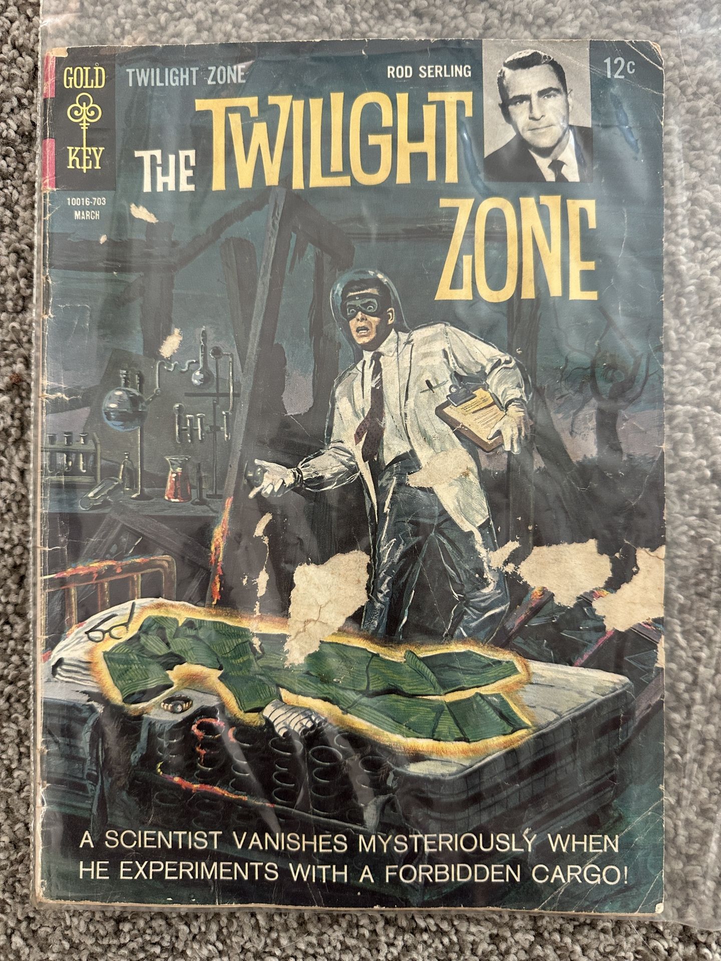 Vintage Gold Key "The Twilight Zone" Comic Book - March (1960s)