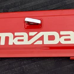 '86-'93 Mazda truck stamped tailgate, red, B2000/B2200/B2600i