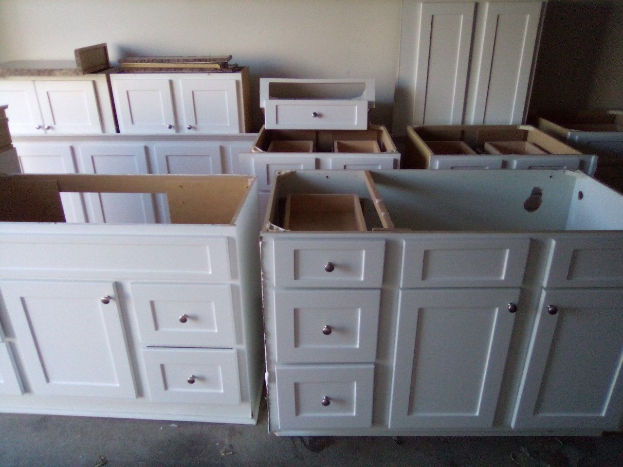 Kitchen cabinets