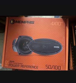 Memphis Power Reference 4x10 Speakers