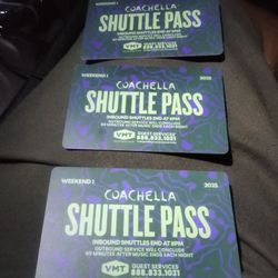 Coachella Weekend 1 Shuttle Passes