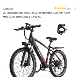 21 Speed Campmoy E Bike 