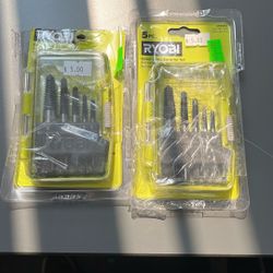 5pc Spiral Screw Extractor Set