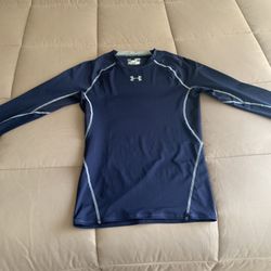 Navy Blue Under armour Compression Shirt 