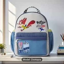 Zootopia Print Backpack