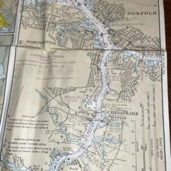 Nautical Chart #12206 Intracoastal Waterway 