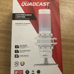 Hyper x Quad cast Streaming Microphone 