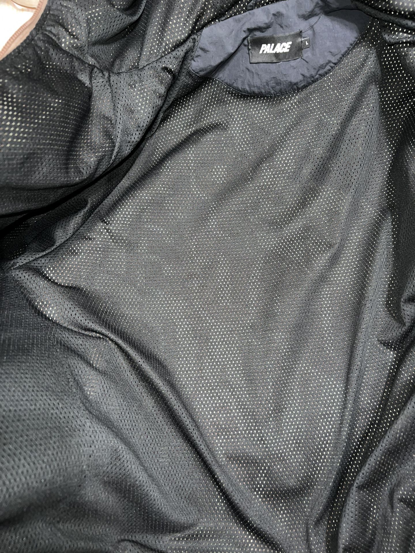 Palace Jacquard Fleece Hooded Jacket Grey/Green Men's - SS22 - GB