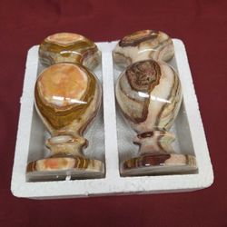Flower Vase 6x3 Onyx (Set Of Two)