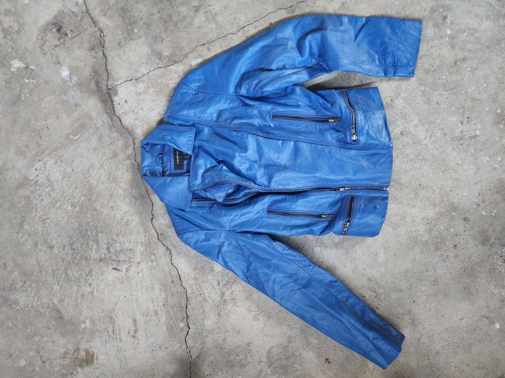 Leather Biker JACKET