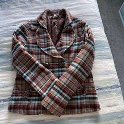Vintage Paul Frank plaid Jacket Sz.Medium