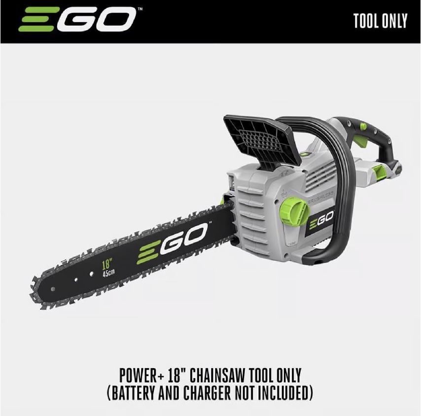 EGO Power+ CS1800 18 in. 56 V Battery Chainsaw Tool Only