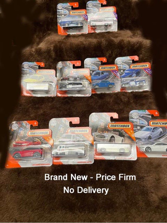 New, Price Firm, New, Third Numbered Set, 10 Different MBX City Series Unopened Package, Matchbox 1:64 Die Cast cars
