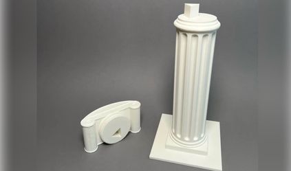 🏛️ Greek Column Headphone Stand | 3D Printed | Minimalist Desk Decor