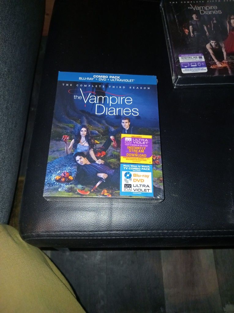 3rd 4th And 5th Season The Vampire Diaries Blu-ray