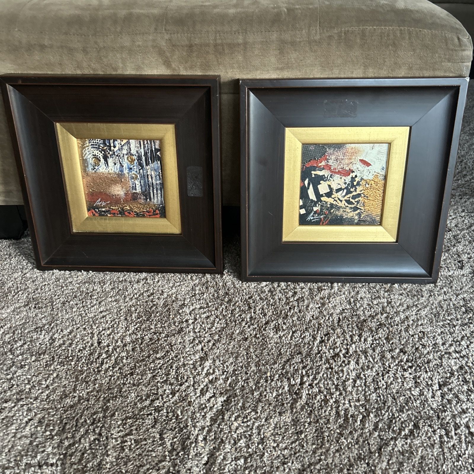 Pietro Adamo Brushstrokes…. Small Art Pieces Signed