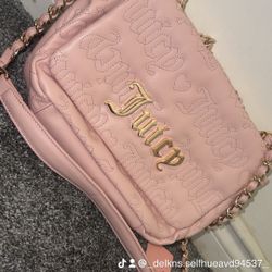 Pink Clay Cross Body Purse 