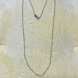 18 inch 925 Sterling Silver necklace