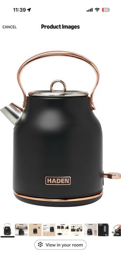 Haden Heritage 1.7-liter electric kettle