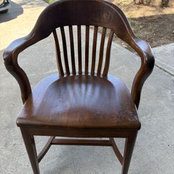 Vintage Bankers Chair