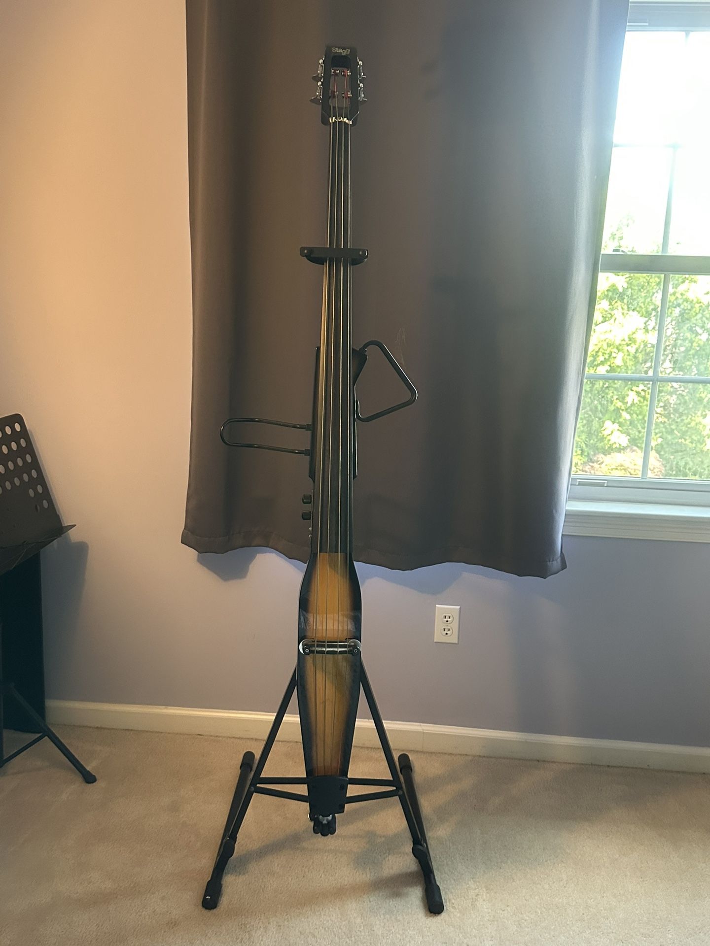 Stagg Upright Electric Bass