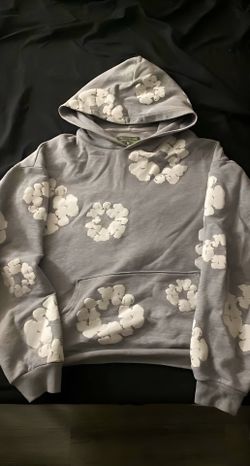 grey denim tears hoodie