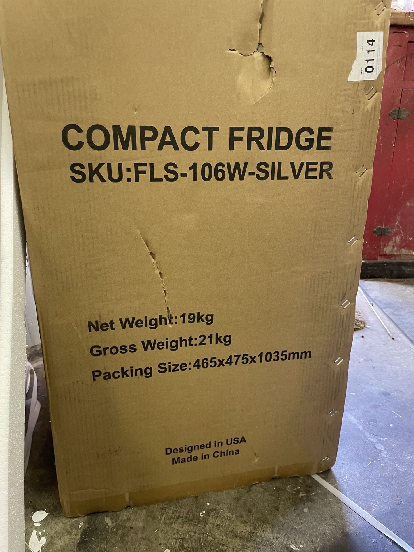 Brand New Never Been Used Refrigerator/freezer