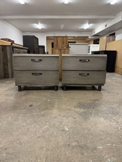 2 Modern Nightstands - See Page for Matching Dresser