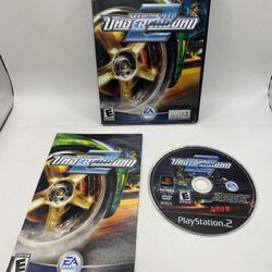 Need for Speed Underground 2 - PlayStation 2 PS2 Complete In Box W/ Manual CIB